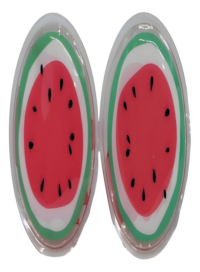 Bexter Watermelon Hot & Cold Eye Pads – Gel Eye Masks for Puffiness, Dark Circles, Migraines & Stress Relief – Reusable, Microwavable & Freezable – 2 Pads Set - Image 5